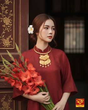 Kiềng cưới vàng ta (mã KC 12010)